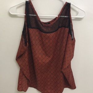 Foreign Exchange Patterned Top